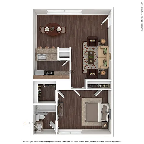 Floor plan The 672