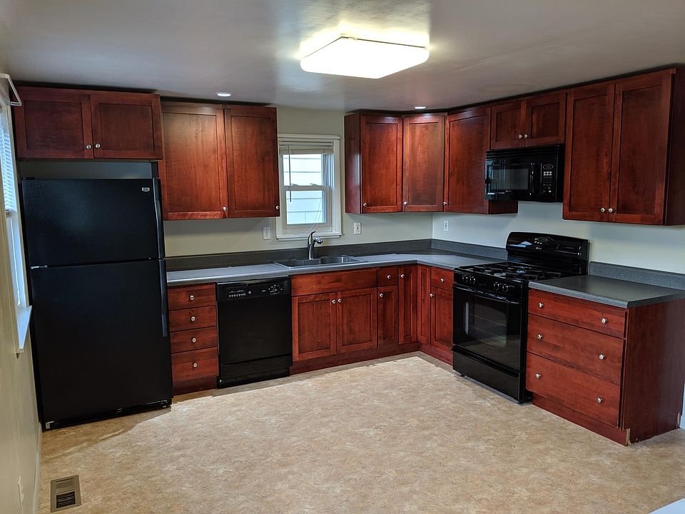 spacious kitchen with ample storage