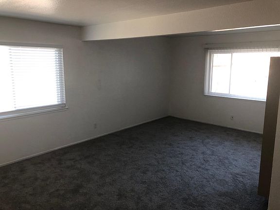 Living/dining area view from front entry. This is what one will see upon entering the apartment.