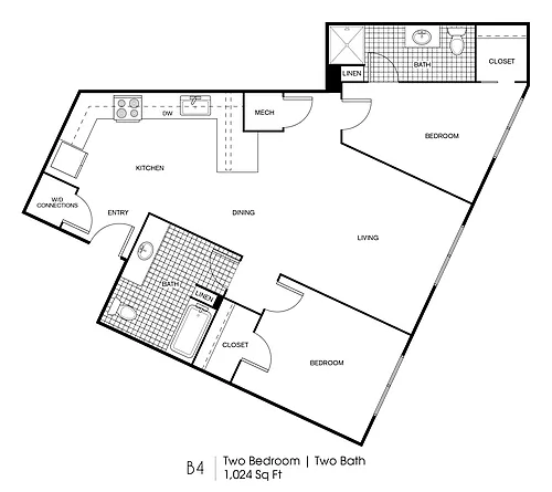 Floor plan B4-30