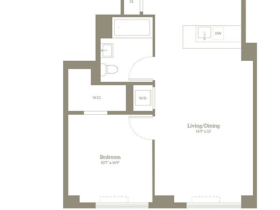 2nd image of 445 W 35th St APT 7H