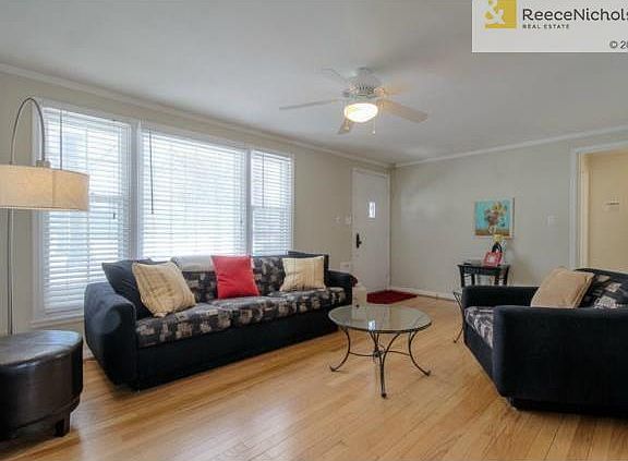 Living room is bright and cozy