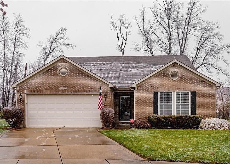 You're Home! Nearly all brick exterior offers aesthetically pleasing curb appeal.