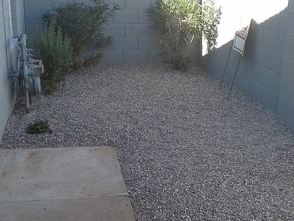 private walled outdoor area
