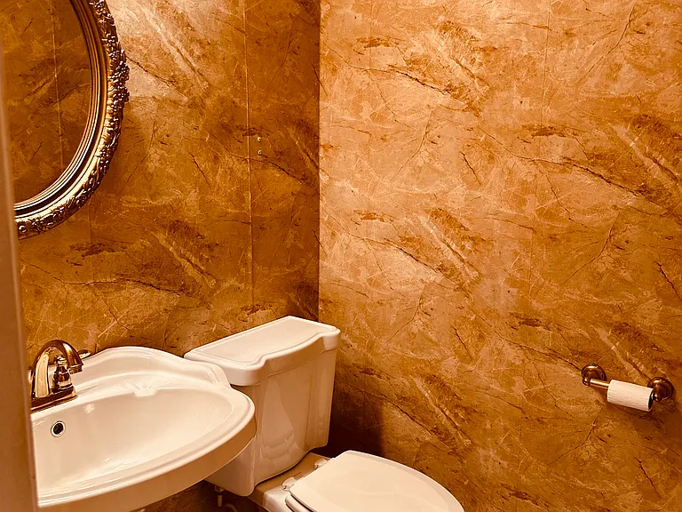 Half guest restroom