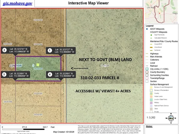 310-02-033 N Avenida Obregon Avenue, Kingman, AZ 86401