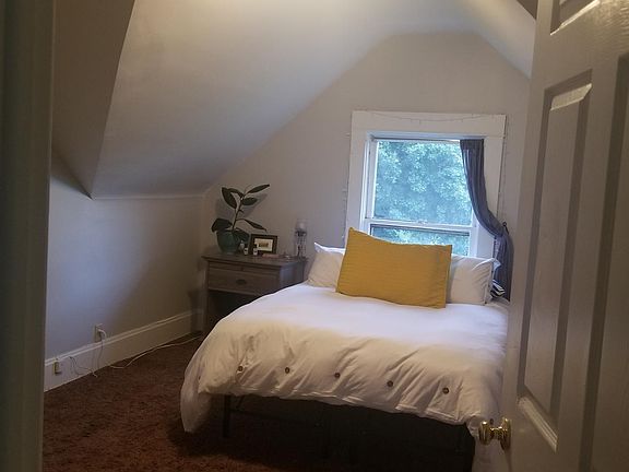Bedroom #1, it has a large closet with built in dresser