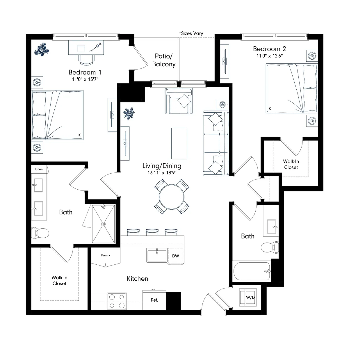 Floor plan B12