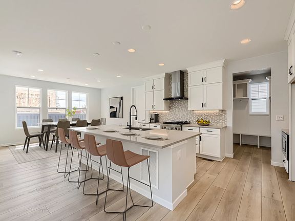 Homesite 150 Kitchen Dining - Virtually Staged