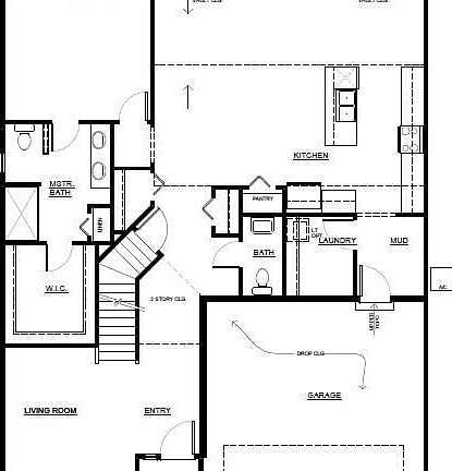 The Camden Floor Plan - First Floor