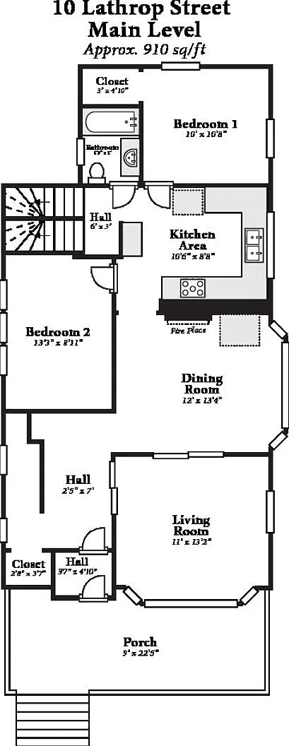 10 Lathrop S. (6 BR+) - Tallard Apartments — Photo 2