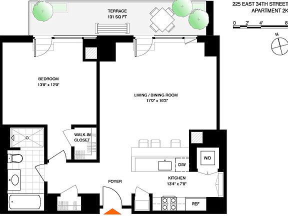 2nd image of 225 E 34th St APT 2K
