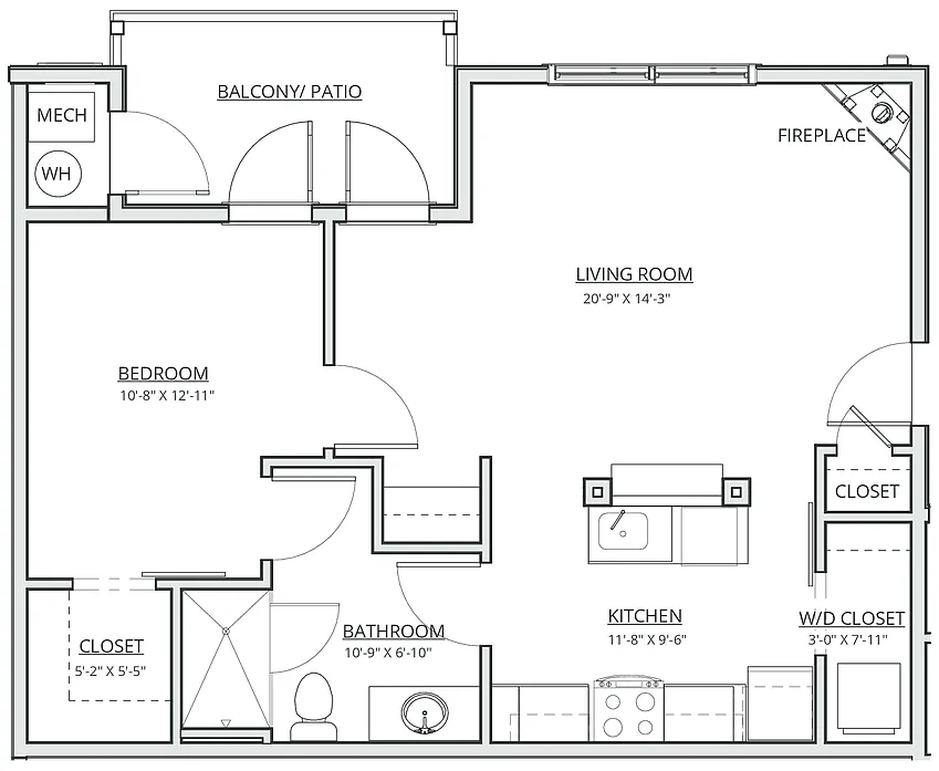 Floor plan Sweetcorn