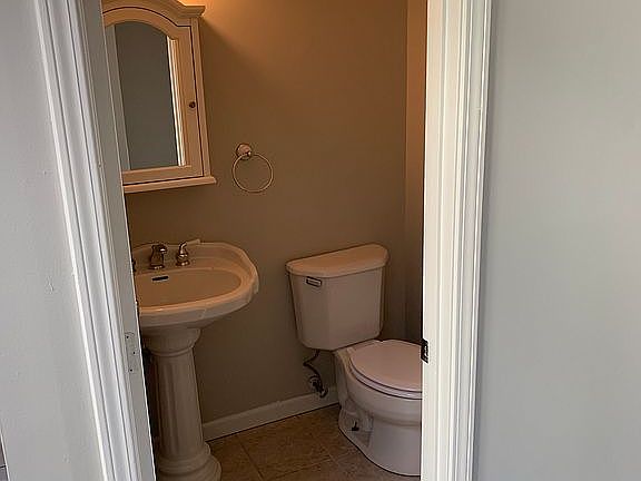 Half bath downstairs 