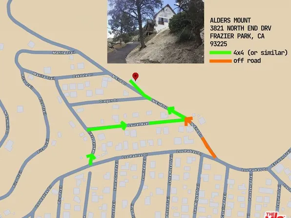 3821 N End Dr, Frazier Park, CA 93225