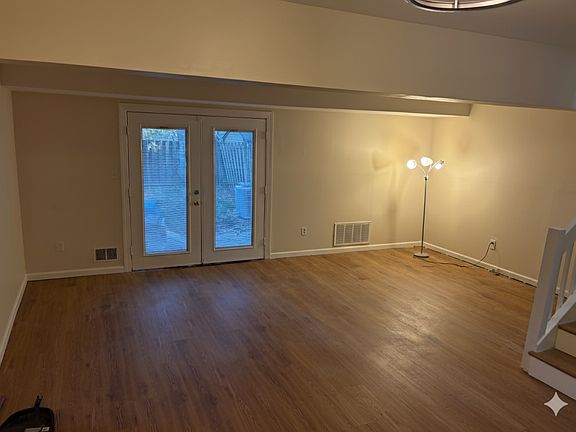 Living Room with patio door to backyard