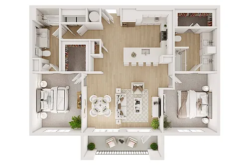 Floor plan B3