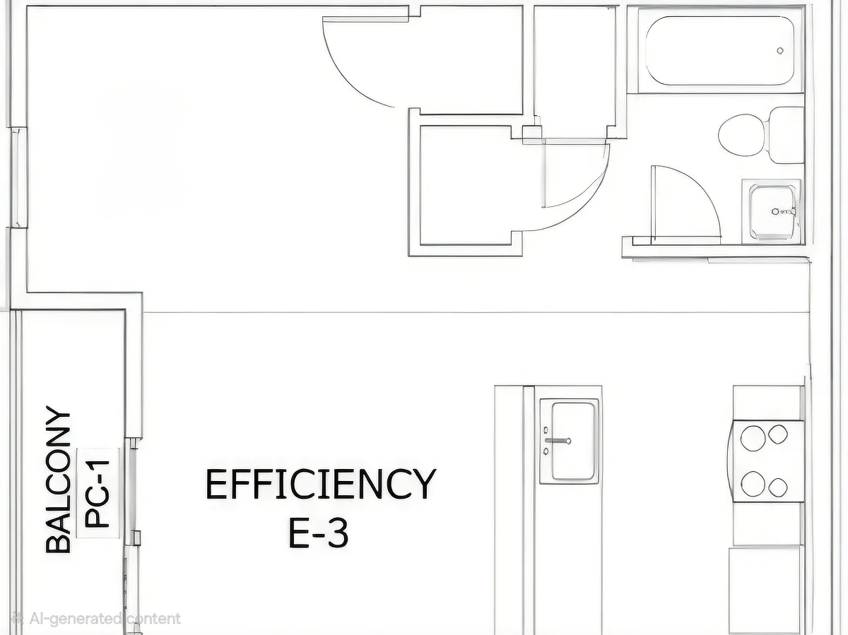Floor plan E-3