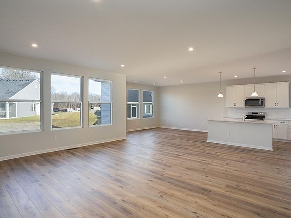 The Beachwood D family room