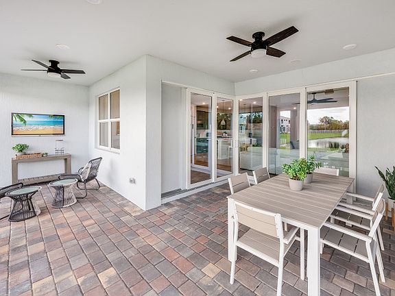 Optional Extended Covered Lanai