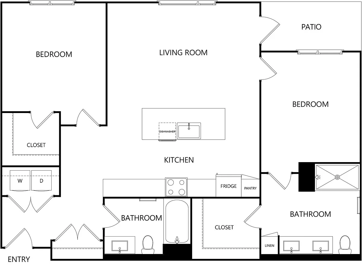 Floor plan B4