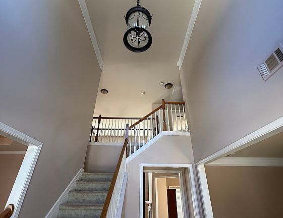 Bright open foyer