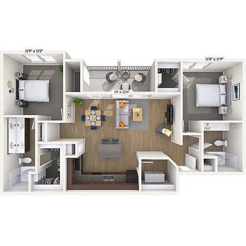 Floor plan Thistle