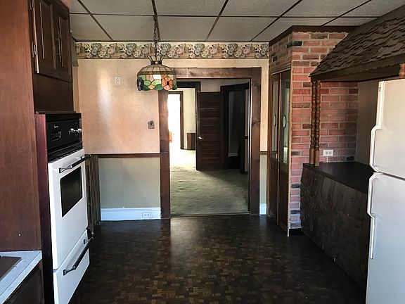 Kitchen from Back Door View 