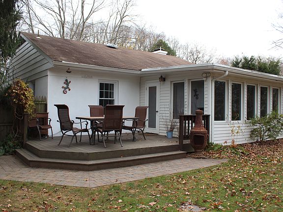 Deck and sunroom