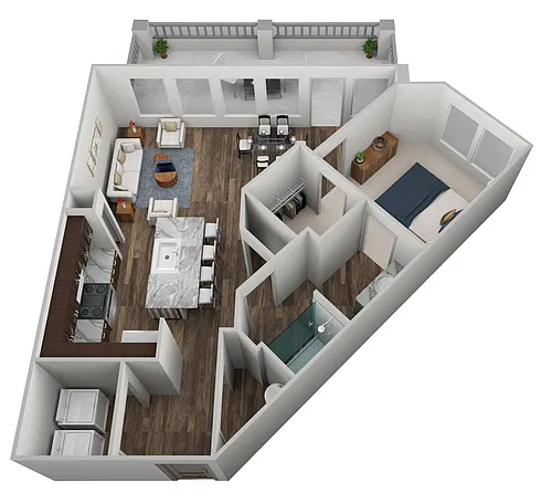 Floor plan A3 (Newton)