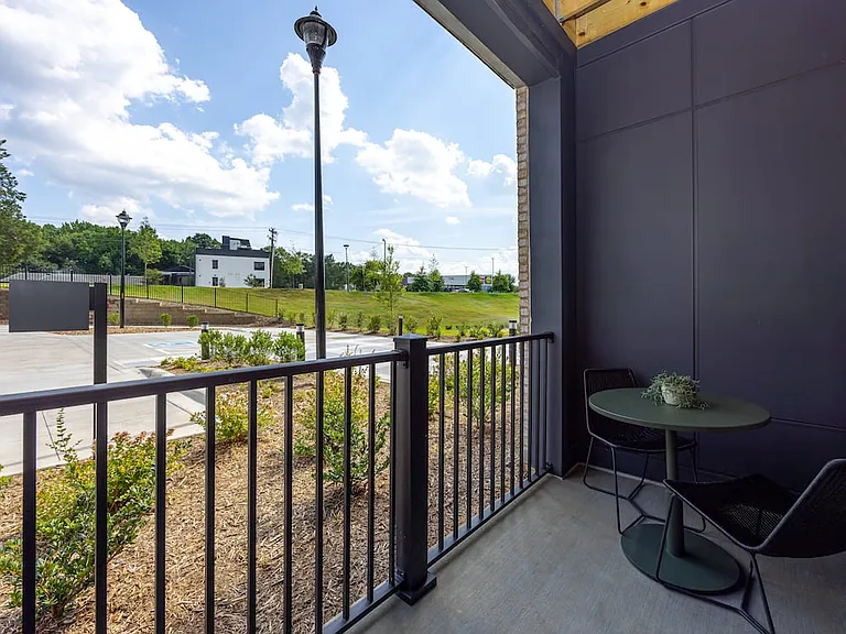 Private balcony (select homes)