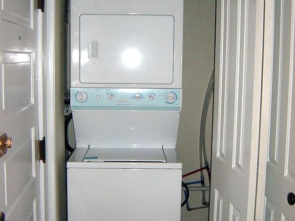 Laundry in apartment