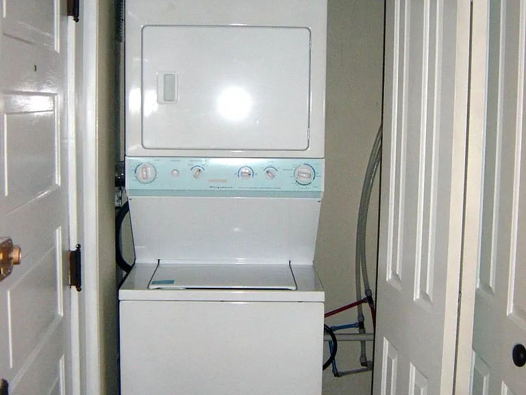 Laundry in apartment