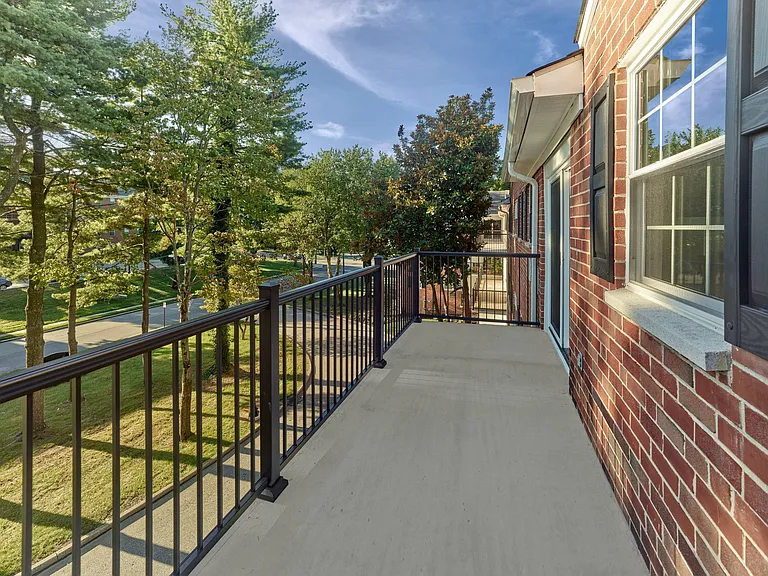 Private Patios for you to enjoy