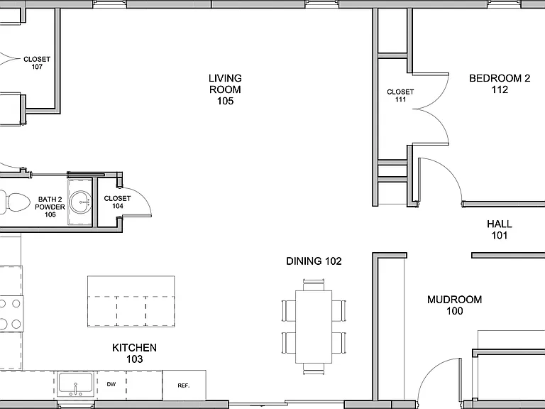 Floor plan of home. Photos coming soon.