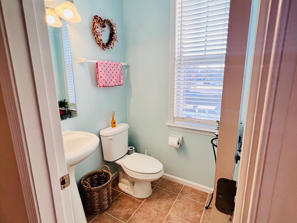 Half bathroom on 2nd floor