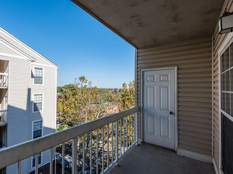 Large patios and balconies