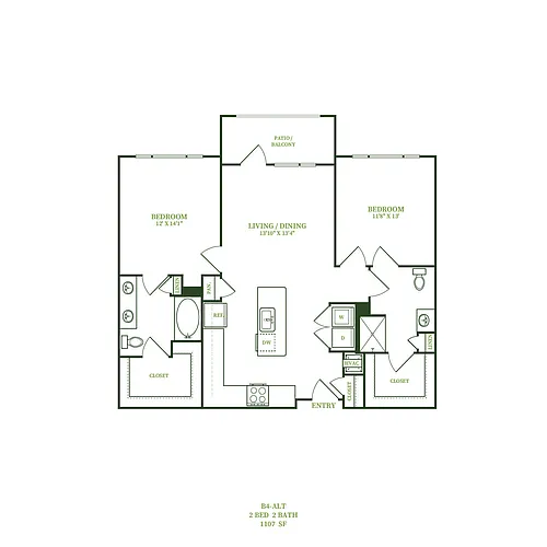 Floor plan B4-ALT
