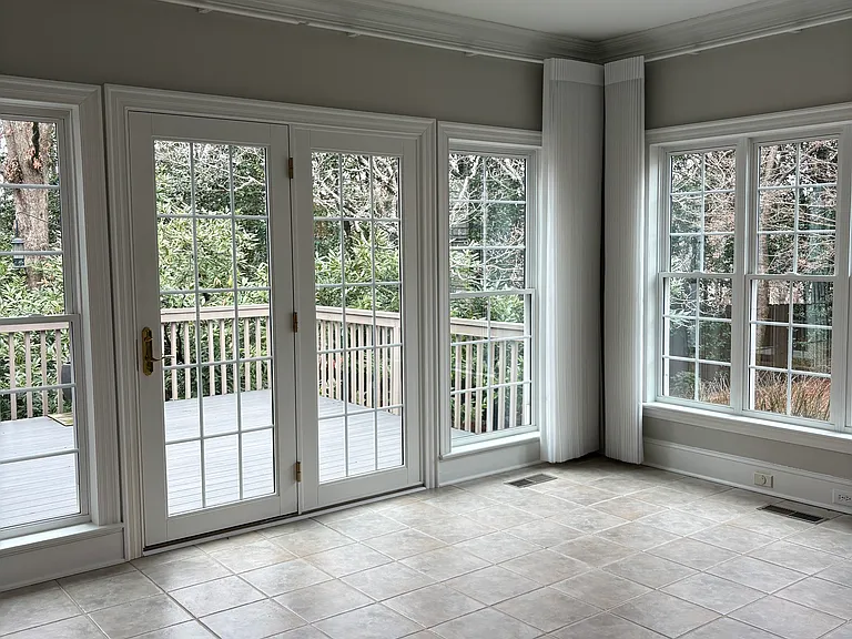 Sunroom - attaches to Deck and Great Room as well as the Living Room