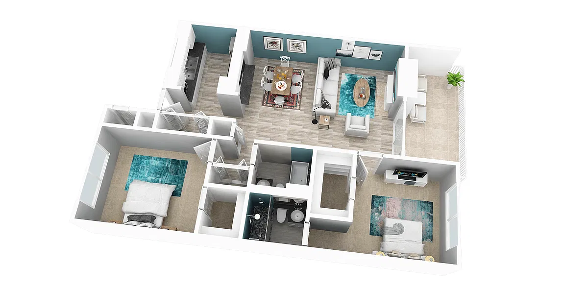 Floor plan Serenity