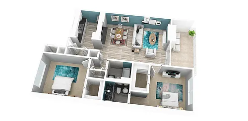 Floor plan Serenity