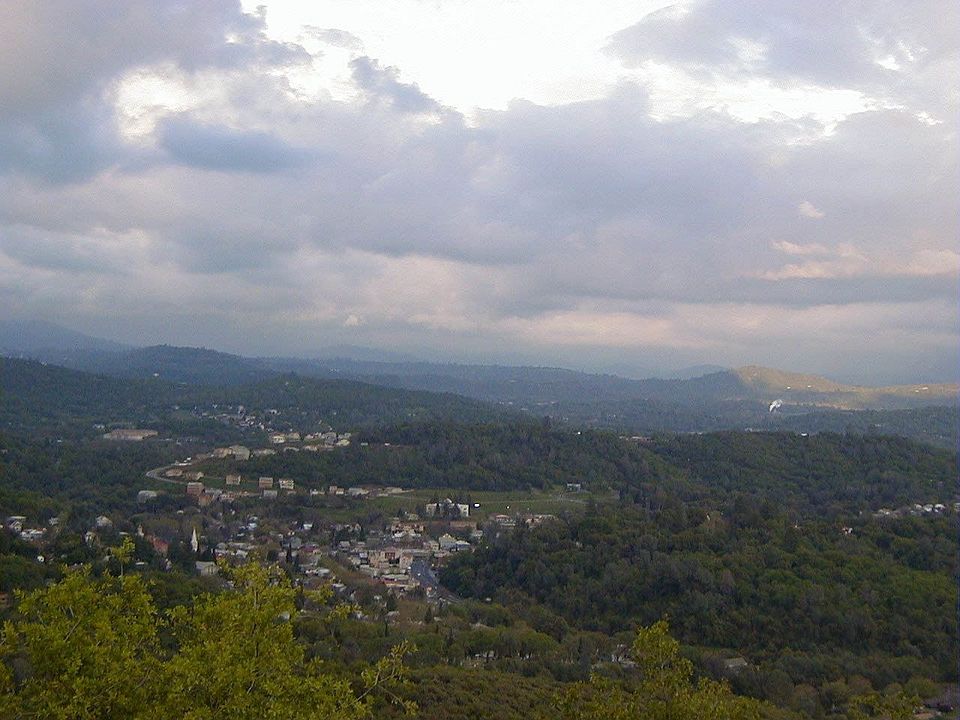 View from back deck. 