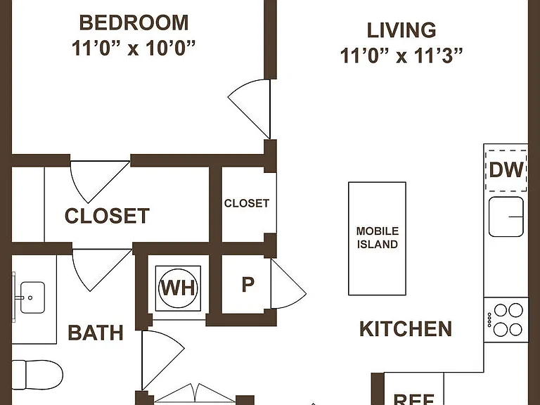 A6 floor plan 400H