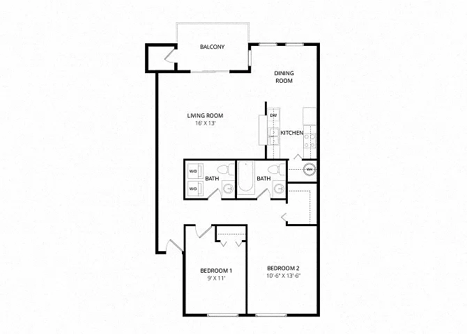 Floor plan 2X1