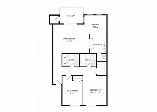 Floor plan 2X1