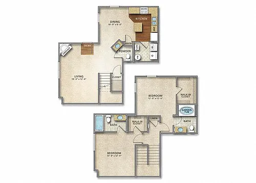 Floor plan Middleton