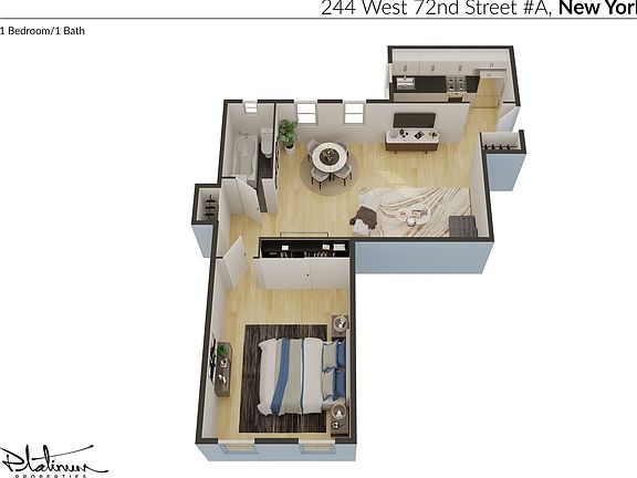 2nd image of 244 W 72nd St #15A1