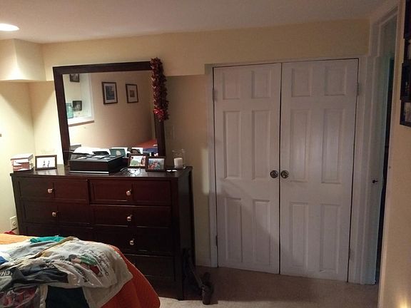 Bedroom and closet
