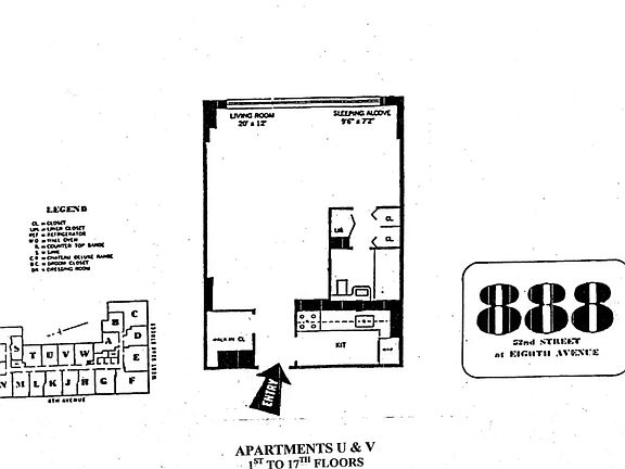 2nd image of 888 8th Ave APT 12U
