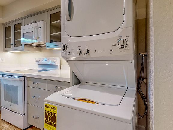 New washer and dryer